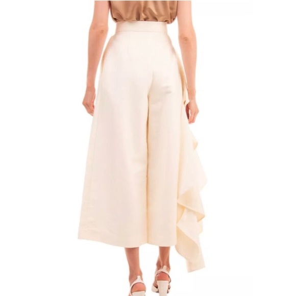 🔴FINAL PRICE !!! high waisted wide leg crop trousers solace London - Picture 3 of 14